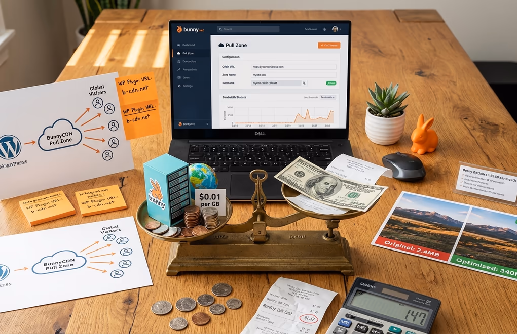 WordPress CDN Setup Guide: Cloudflare vs BunnyCDN vs KeyCDN (2026 Comparison) 3 BunnyCDN pricing, Pull Zone, value CDN