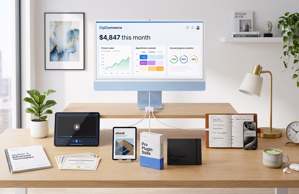 DigiCommerce, all-in-one platform