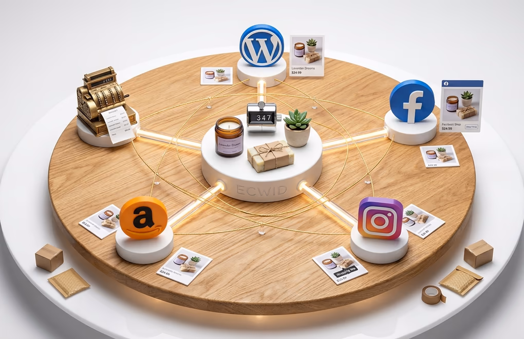 Ecwid, multi-channel selling