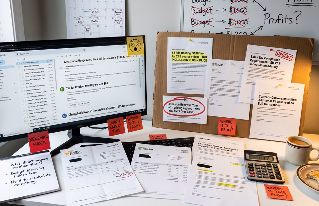 hidden costs, unexpected fees, cost discovery