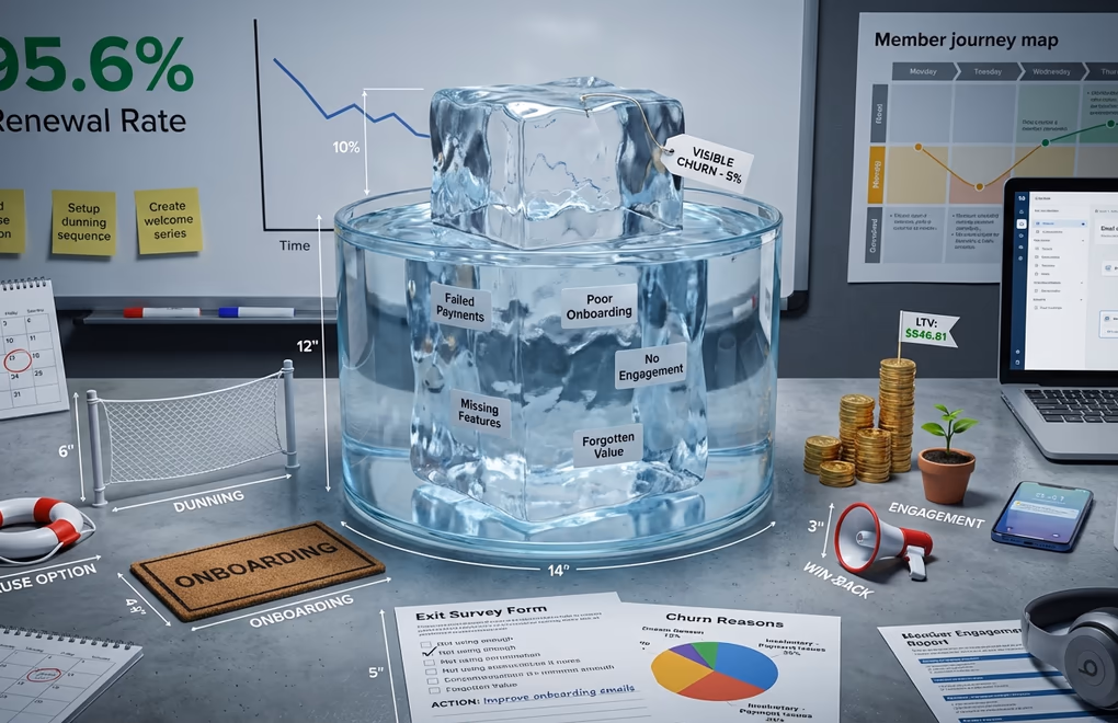 Reducing churn rate for WordPress membership site