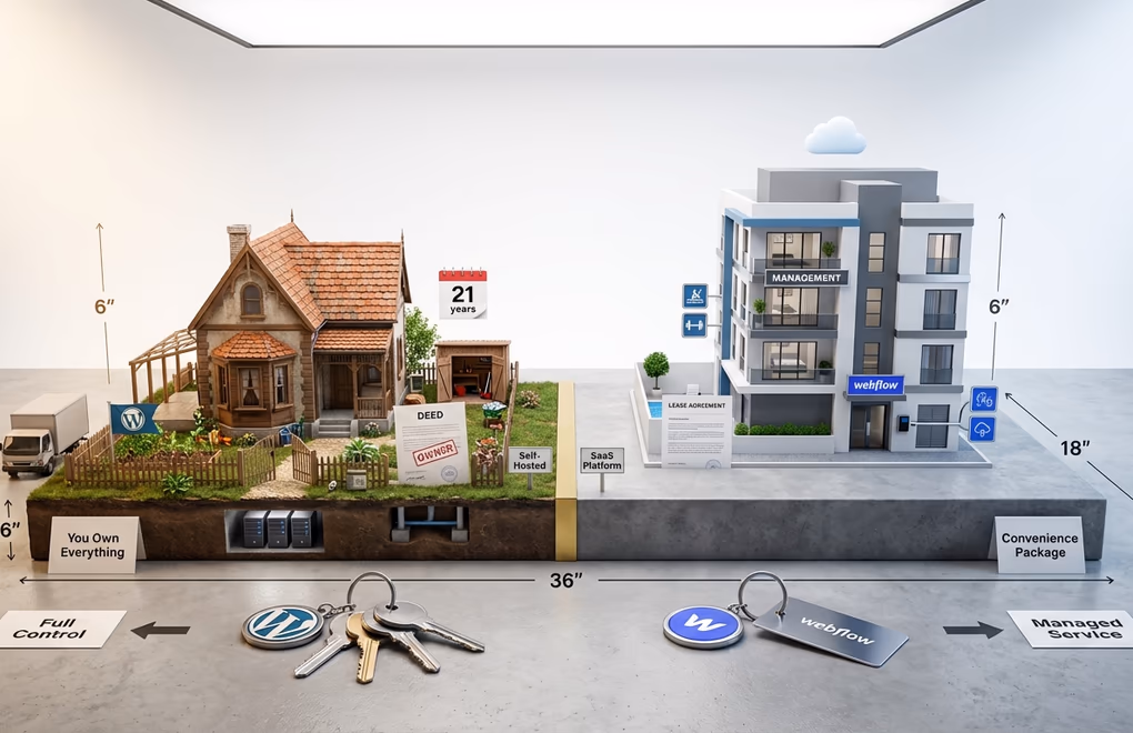 WordPress vs Webflow in 2026: The Complete Platform Comparison Guide 1 wordpress vs webflow