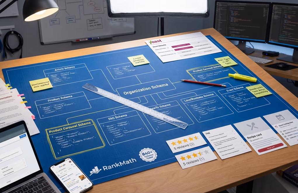 Rank Math vs Yoast SEO: Which WordPress Plugin Should You Choose in 2026? 6 schema markup, structured data