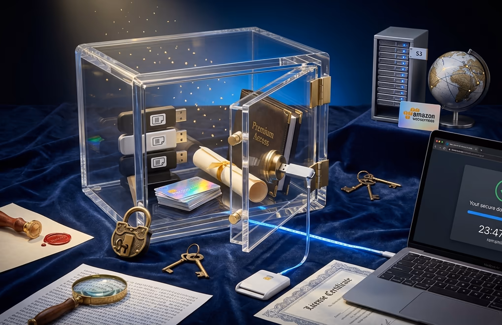 secure delivery, file protection