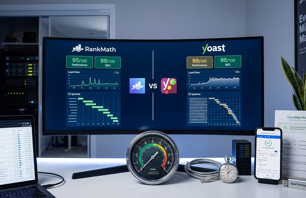 Rank Math vs Yoast SEO: Which WordPress Plugin Should You Choose in 2026? 7 site speed, performance
