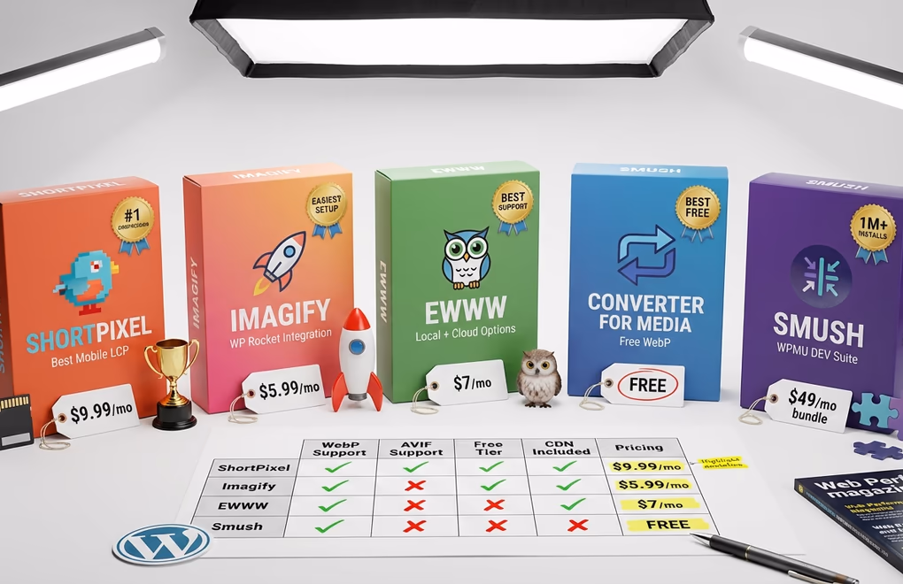 WordPress optimization plugins comparison