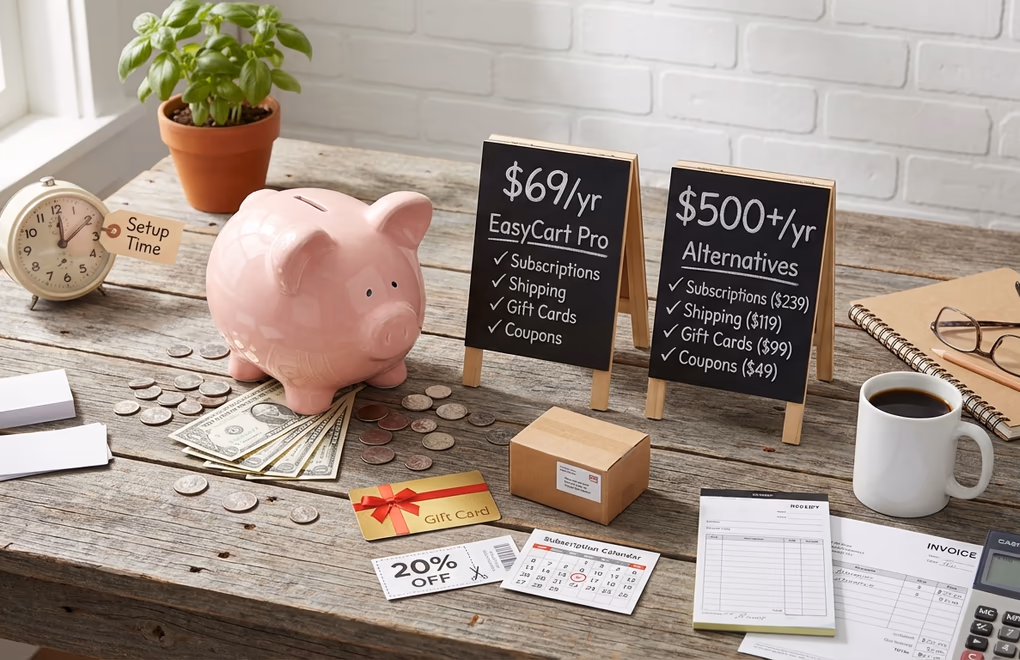 WP EasyCart, budget ecommerce