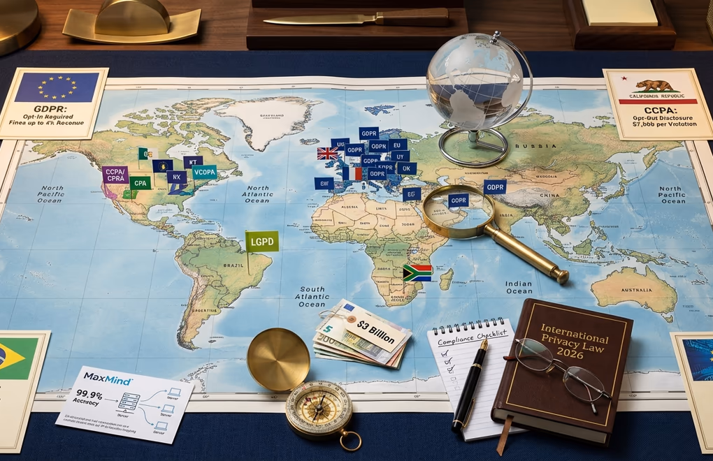 GDPR, CCPA, global privacy compliance