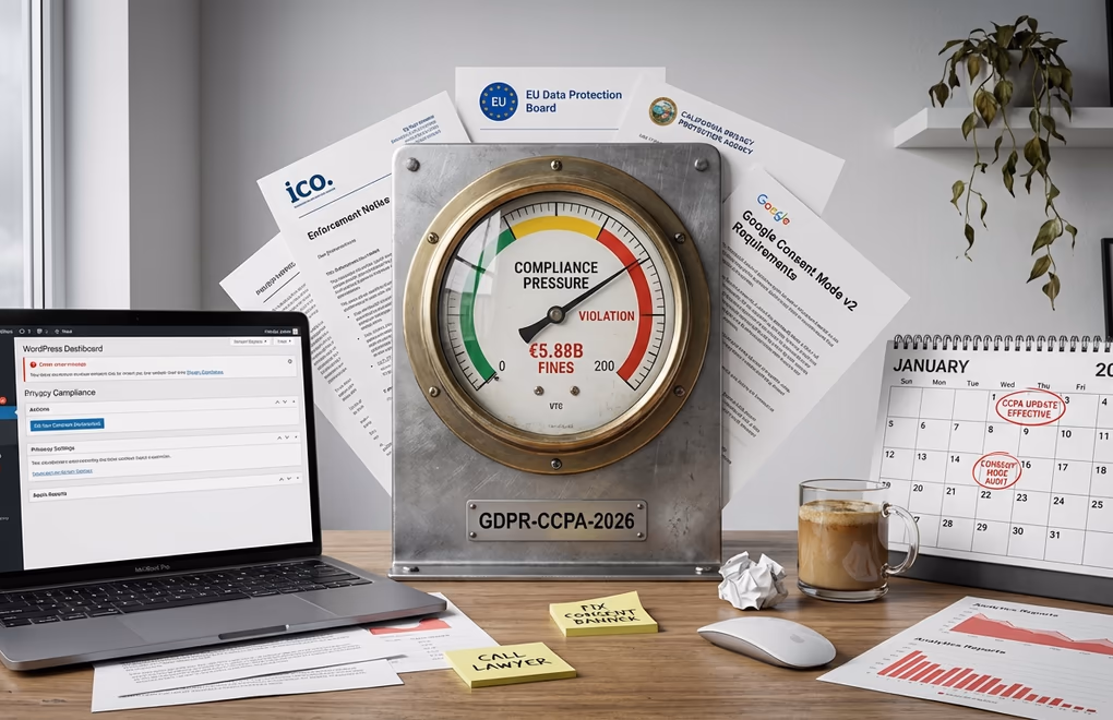 WordPress Cookie Consent: Complete GDPR & CCPA Compliance Guide for 2026 1 WordPress cookie consent