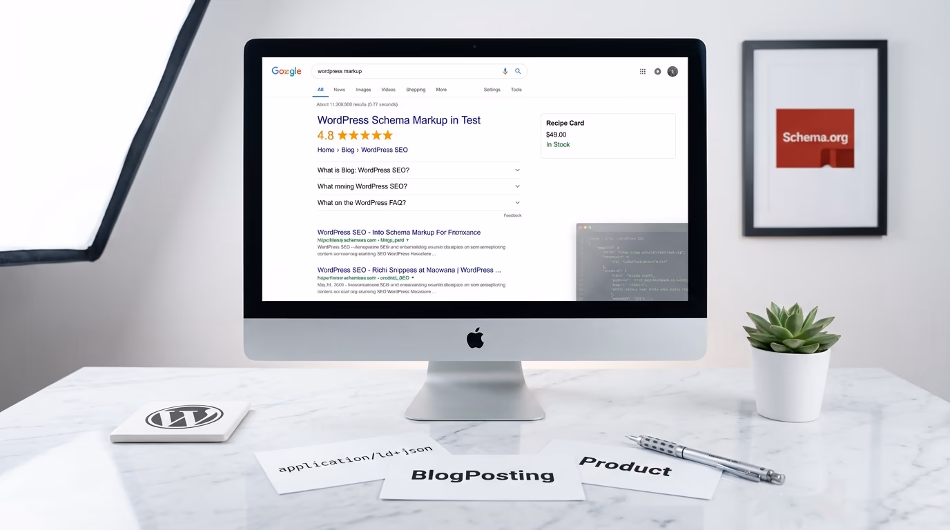 WordPress Schema Markup: How to Add Rich Snippets Without Plugins