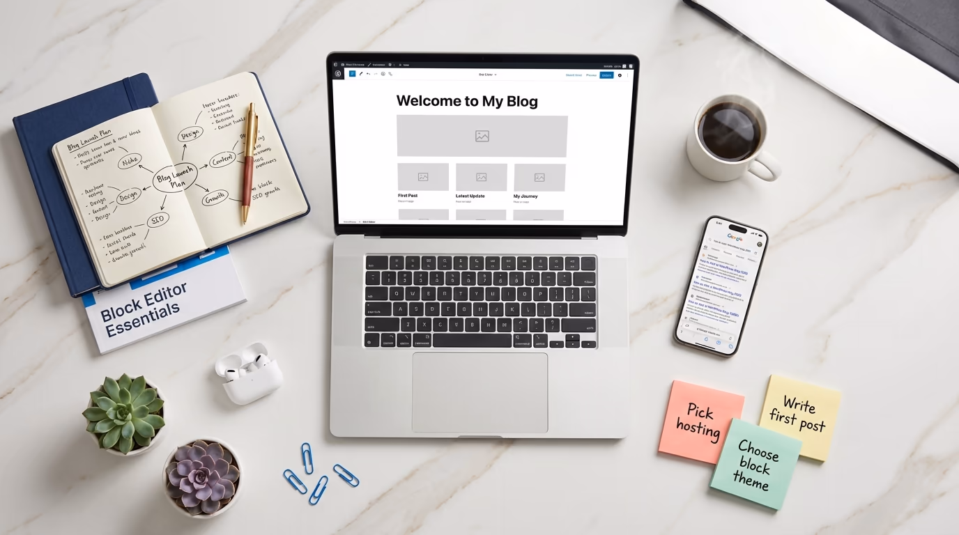 How to Start a WordPress Blog in 2026 (The Block Theme Way)
