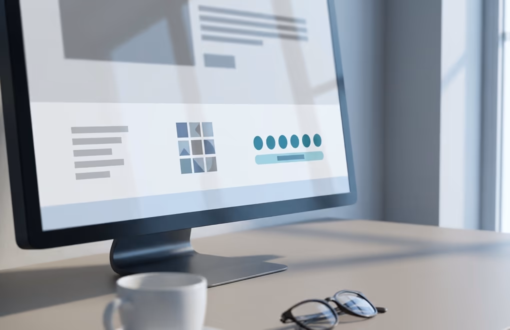 A WordPress footer with a navigation menu and social links